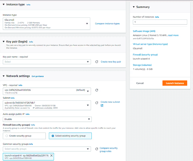 Configuración de Network Settings